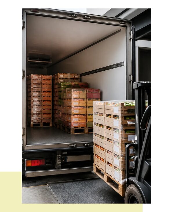 Перевозка сельхозпродукции на паллетах с доставкой в Кострому