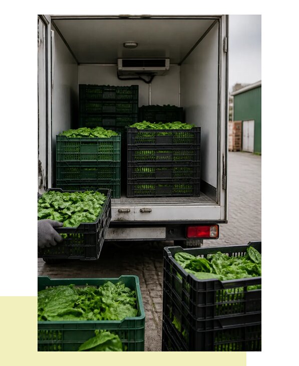 Перевозка шпината в Кострому с сохранением свежести продукции